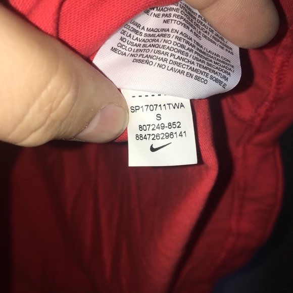 Nike Orange Hoodie Pullover - Picture 6 of 7